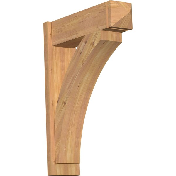 Ekena Millwork Thorton Smooth Arts and Crafts Outlooker, Western Red Cedar, 7 1/2"W x 26"D x 34"H OUT08X26X34THR03SWR - main